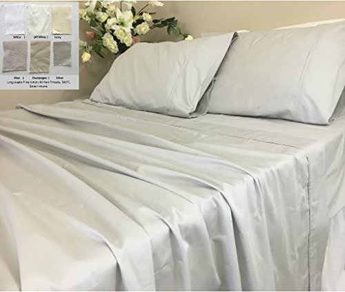 Amazon.com: Pima Cotton Bed Sheets Set 