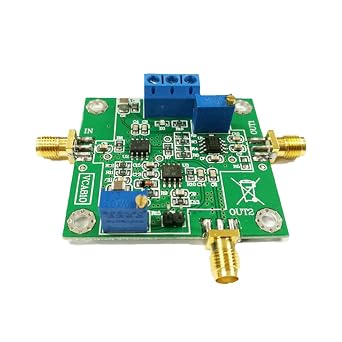 VCA810 AGC Module Automatic Gain Amplifier Broadband Voltage Control Gain Amplifier Adjustable DA Program Control
