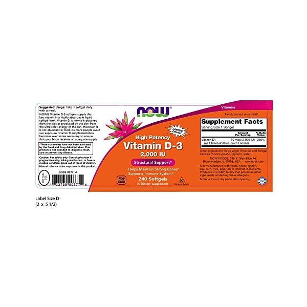 NOW-Foods-Supplements-Vitamin-D-3-2000-IU-High-Potency-Structural-Support-240-Softgels NOW Supplements, Vitamin D-3 2,000 IU, High Potency, Structural Support*, 240 Softgels
