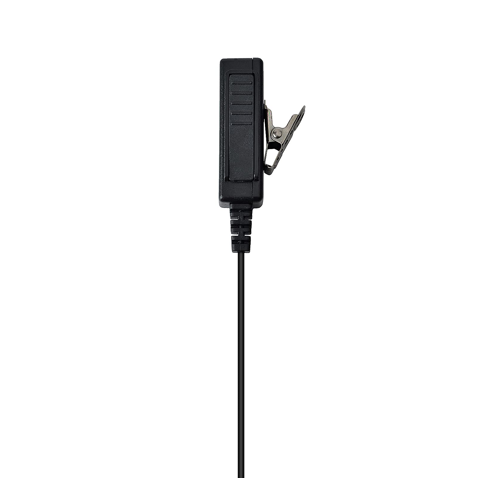 HYS Lot de 5 écouteurs intra-auriculaires à tube acoustique PTT avec microphone intégré compatible avec talkie-walkie Baofeng UV-5R UV-82 BF-F8HP BF-888S Kenwood