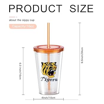 Amazon｜阪神タイガース タイガー ストローカップ プラスチック
