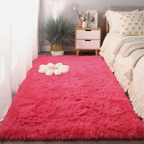 Alfombras Redondas 120 Rosa Marca Generic