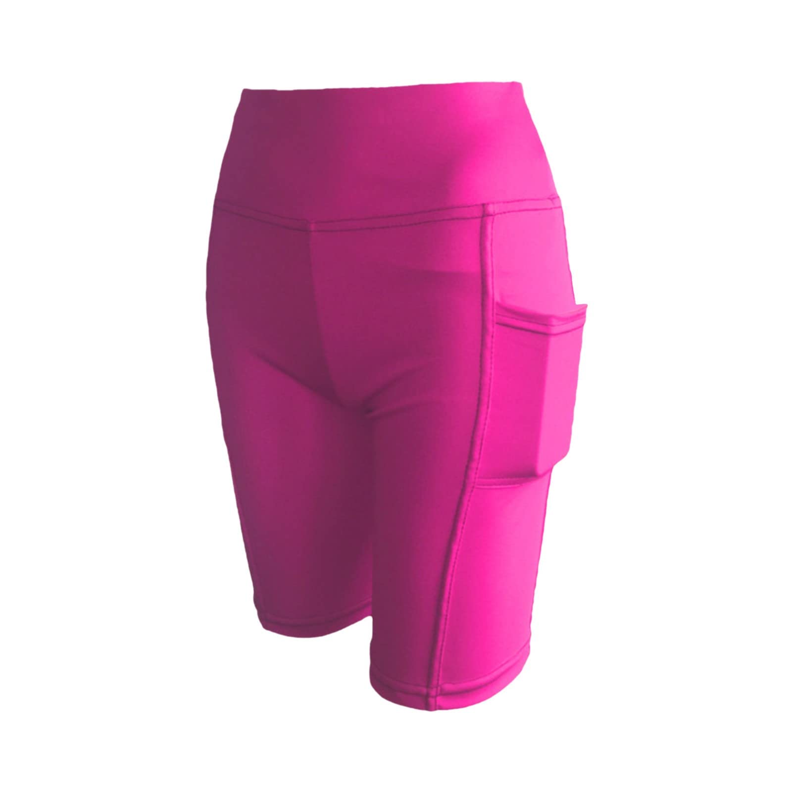 genericJealous Tomato Shorts Women's High Waist Bike Shorts with Pockets Workout Sports Athletic Running Yoga Shorts