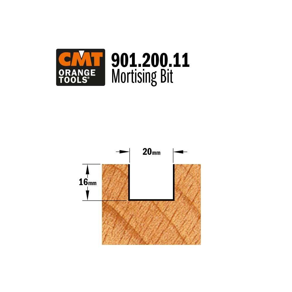 CMT ORANGE TOOLS 901.200.11 - LANGLOCH NUTFRÄSER HM S=8 D=20X16