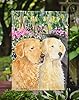 Caroline's Treasures SS8974GF Golden Retriever Garden Flag Mailbox Flag Decorative Yard Flag Banner Outside Patio Artwork Yard Flower Beds, Garden Size, Multicolor #2