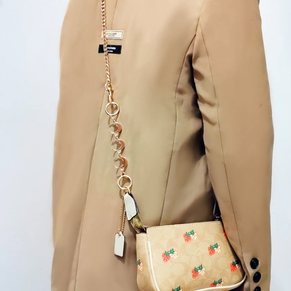 Cadenas para Bolsos Extensor de Bolsos, Cadena de extensión for Bolso DIY, Accesorios for Bolso, Cinturones, Bolso, Mango de Repuesto Cadena para Bolso(120cm-M)