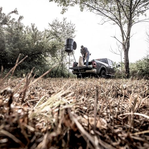 image for WILDGAME INNOVATIONS Evolution 30-Gallon Game Feeder Kit | Durable Wea
