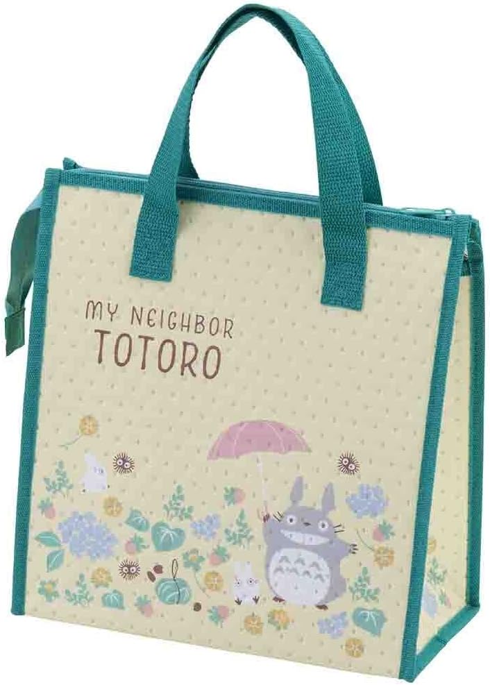 Skater FBC1-A Non-Woven Insulated Lunch Bag, My Neighbor Totoro Sanpomichi Ghibli