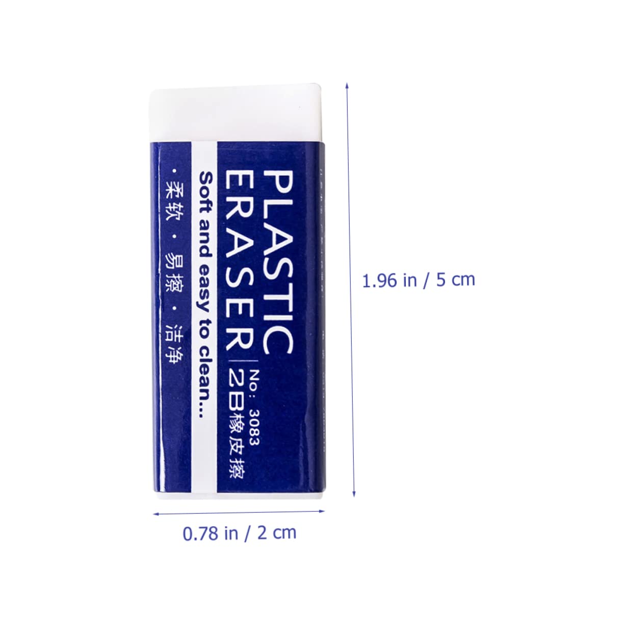 Gadpiparty 4 Ensembles Gommes À Effacer Pour Étudiants Gommes Scolaires Plastique Fournitures De Bureau Pour Écoles Et Tests Effaçage Facile Et Pratique 30 Pièces * 4
