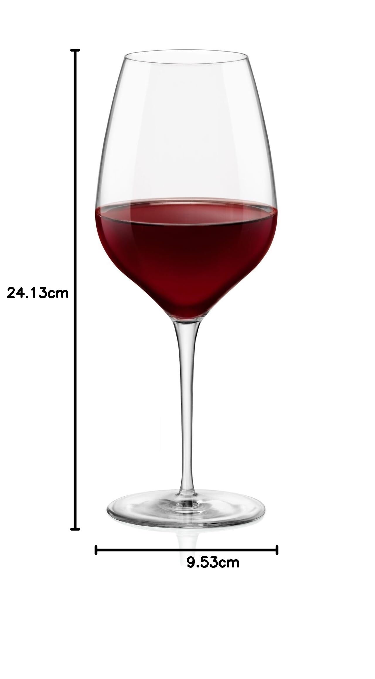 Bormioli Rocco InAlto TRE Sensi 365745G42021990 Verre à vin transparent 65745 ml