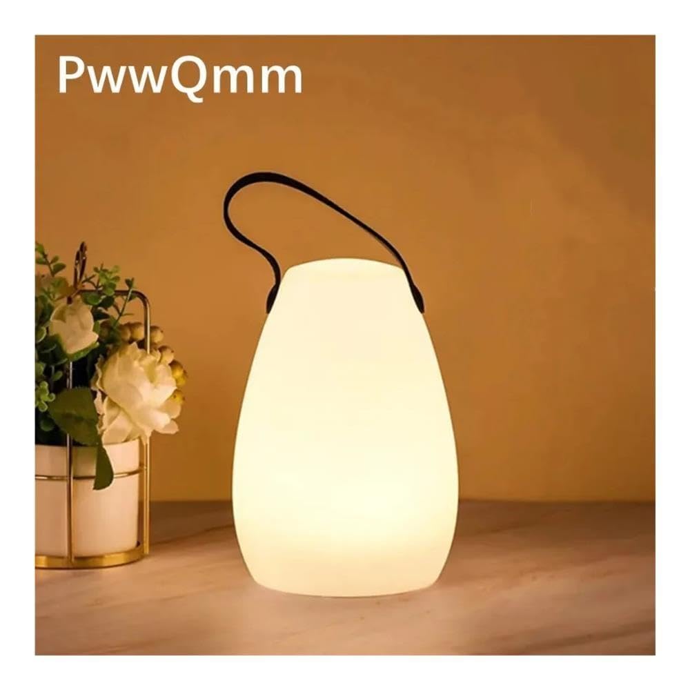 Lanterna da campeggio a LED RGB, telecomando a 16 colori, lampada portatile ricaricabile(Cylinder lamp)