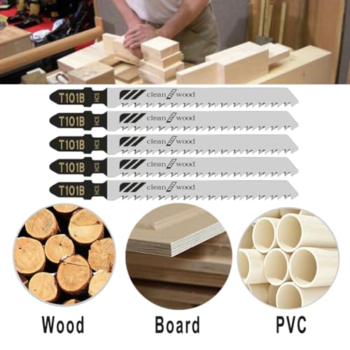 60Pack T101B T-Shank Jigsaw Blades