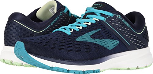Brooks Women's Ravenna 9 - Navy/Blue/Green - 6.0 - B