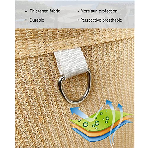 Voile d'ombrage rétractable en vague sur mesure anti-UV avec kit - 5