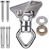 Besthouse Heavy Duty Swing Hanger with 2 Bearing, Swing Swivel, 800LB Capacity, Safest Rotational...