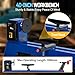High-Speed 400W Benchtop Wood Lathe – 14