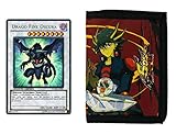 yu gi oh gx capitulo 1  LEONARDO SERVIZI SAS DI Bergamin Catia & C. Yu-Gi-Oh! Yu-Gi-Oh! Magazine Nr. 1 YGMU-IT001 Drago Fine Oscura Ultra Rara Edición Limitada + Cartera