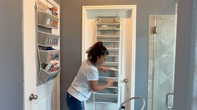 Amazon.com: HOMELUX THEORY Over Door Organizer Hanging - 1pc Over