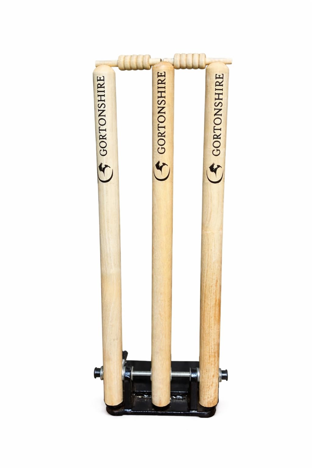 Spring Back Wooden Cricket Stumps Full Size | Professional Club Cricket Wickets Set | Durable Wooden Stumps with Spring Base | Portable Practice & Match Stumps-image-31