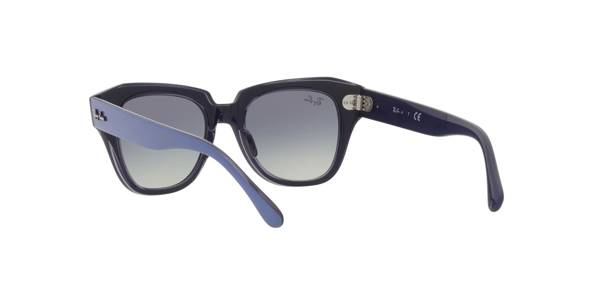 Ray-Ban Junior RJ9186S-71194L-46 - Unisex Okulary przeciwsłoneczne - WISTERIA ON TRANSPARENT PURPLE, Wisteria On Transparent Purple