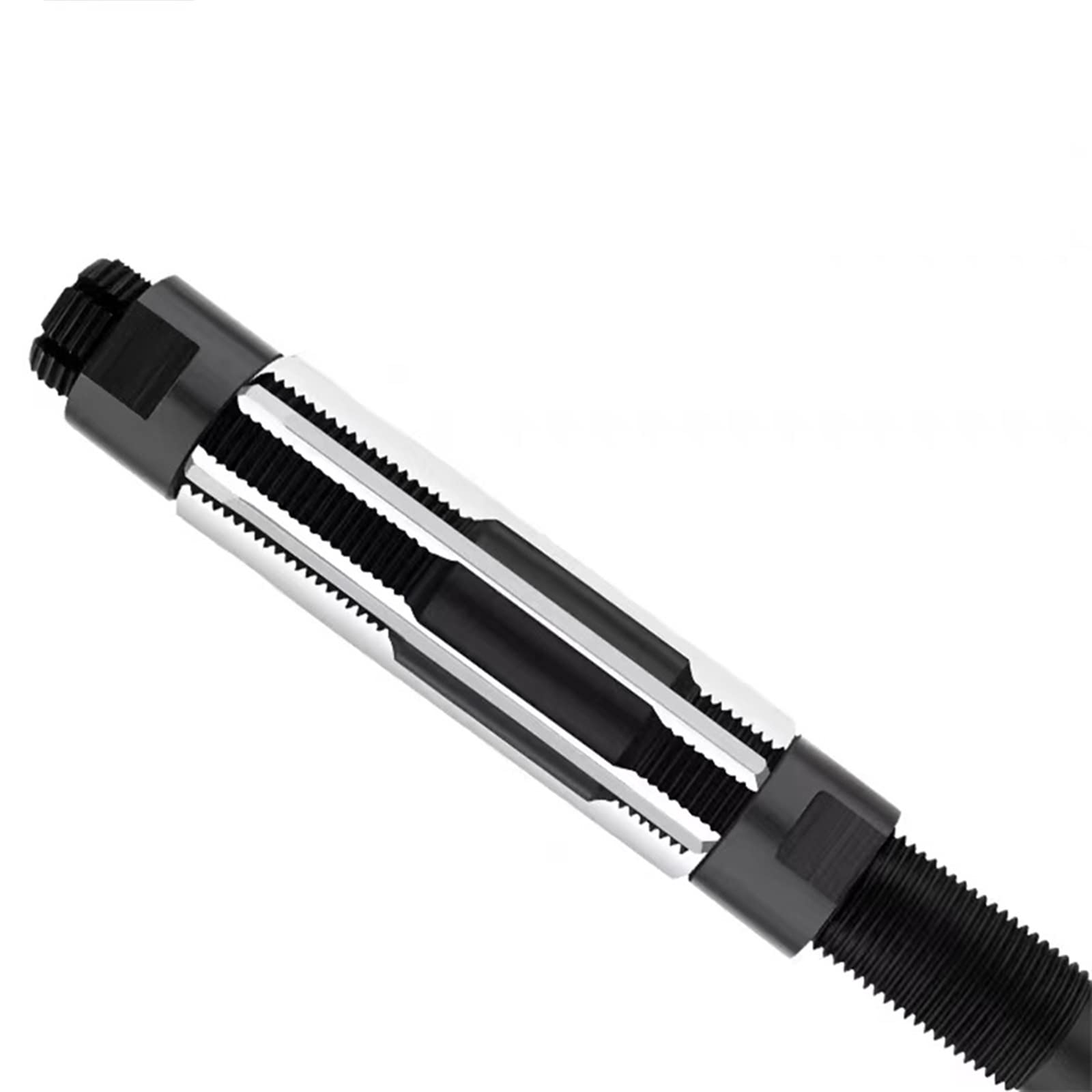 Escariador de mano fresas de máquina de torno, Escariador manual de alta precisión con mango recto, escariador manual ajustable de acero de alta velocidad(21-23)