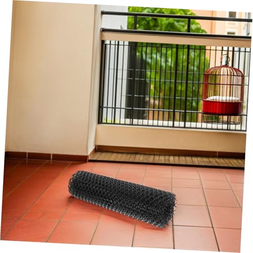 Filet de protection balcon noir résistant avec maille serrée de 0,8 cm - 7