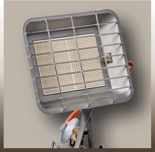 Einhell Gasheizstrahler GS 4400 P (Heizleistung 2900- 4400 W, inkl. Gasdruckregler 50 mbar, Gasschlauch, Regler, für alle handelsüblichen Gasflaschen)-4