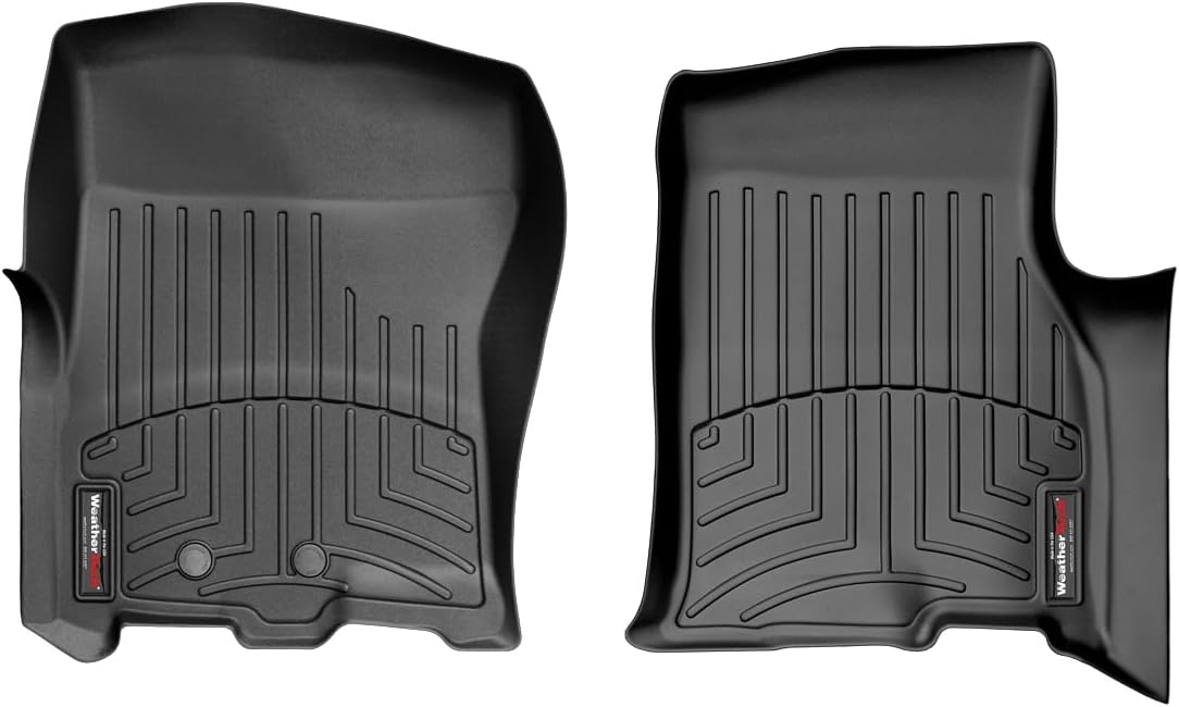 WeatherTech Custom Fit FloorLiners for Ford Expedition, Navigator, Navigator - 1st Row (443531), Black