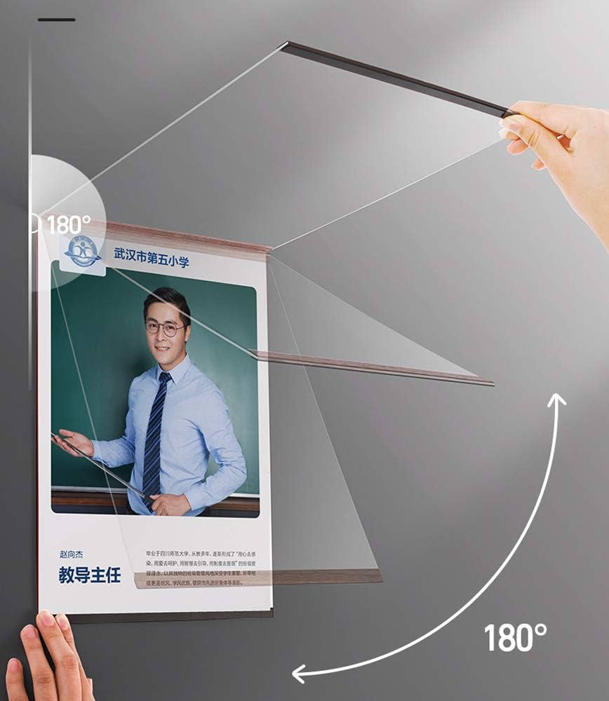 壁掛け アクリルホルダー 両面テープつき 2枚セット 21×15cm 壁掛け