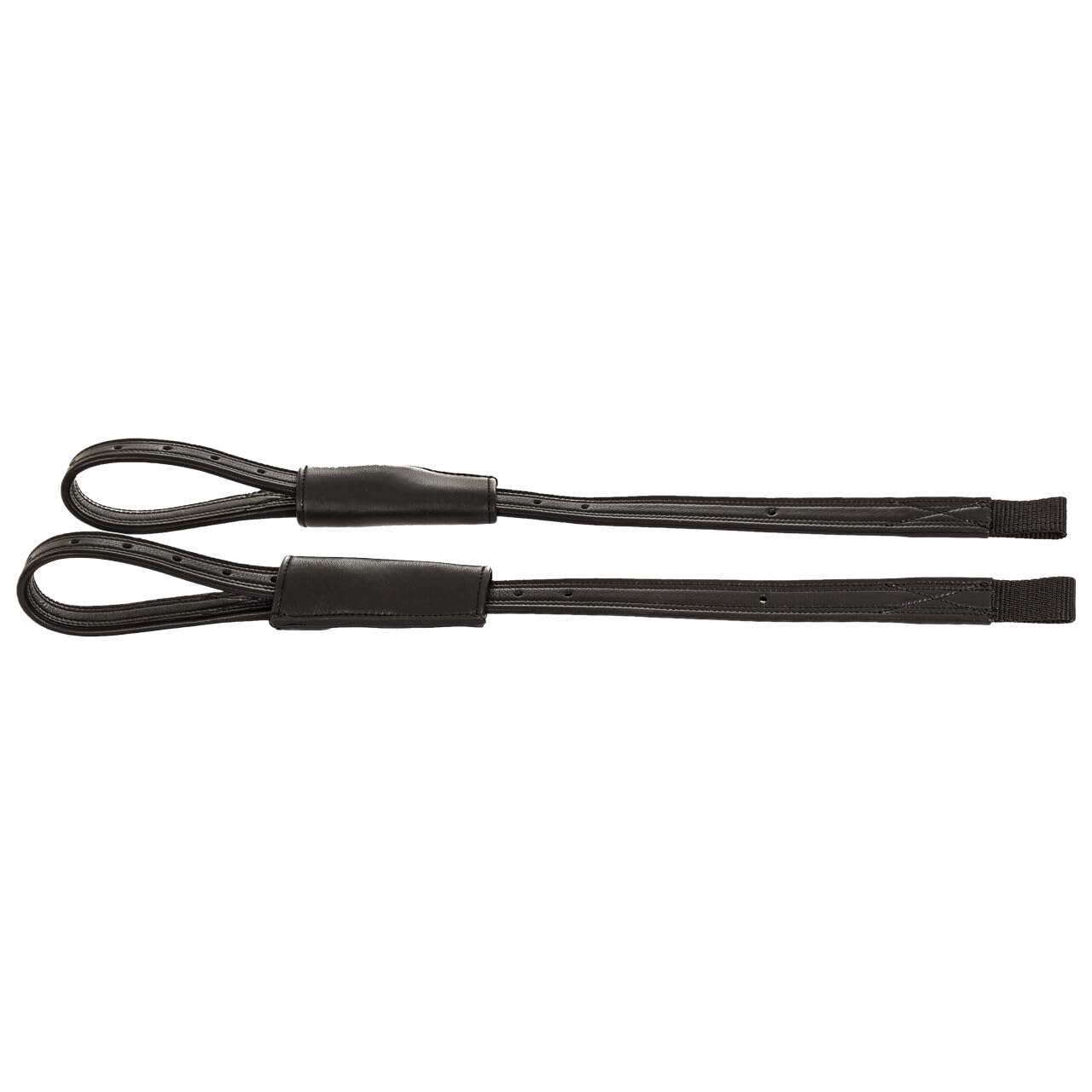 NETPROSHOP Mono Steigbügelriemen Leder schwarz oder braun Größe 60 oder 70, Groesse:70, Farbe:Braun