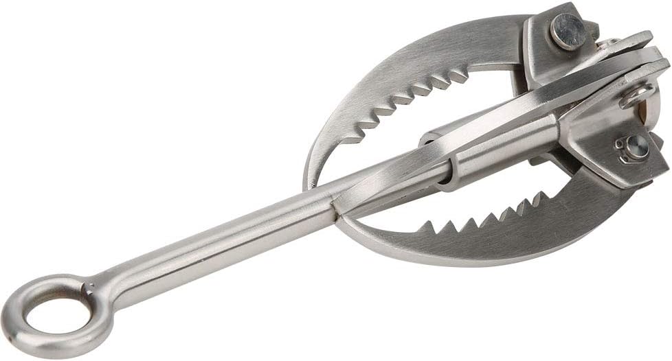 Stainless Steel Grappling Hook Folding Rock Climbing Claw Outdoor Survival Tool for Mountaineering Adventure Rescue