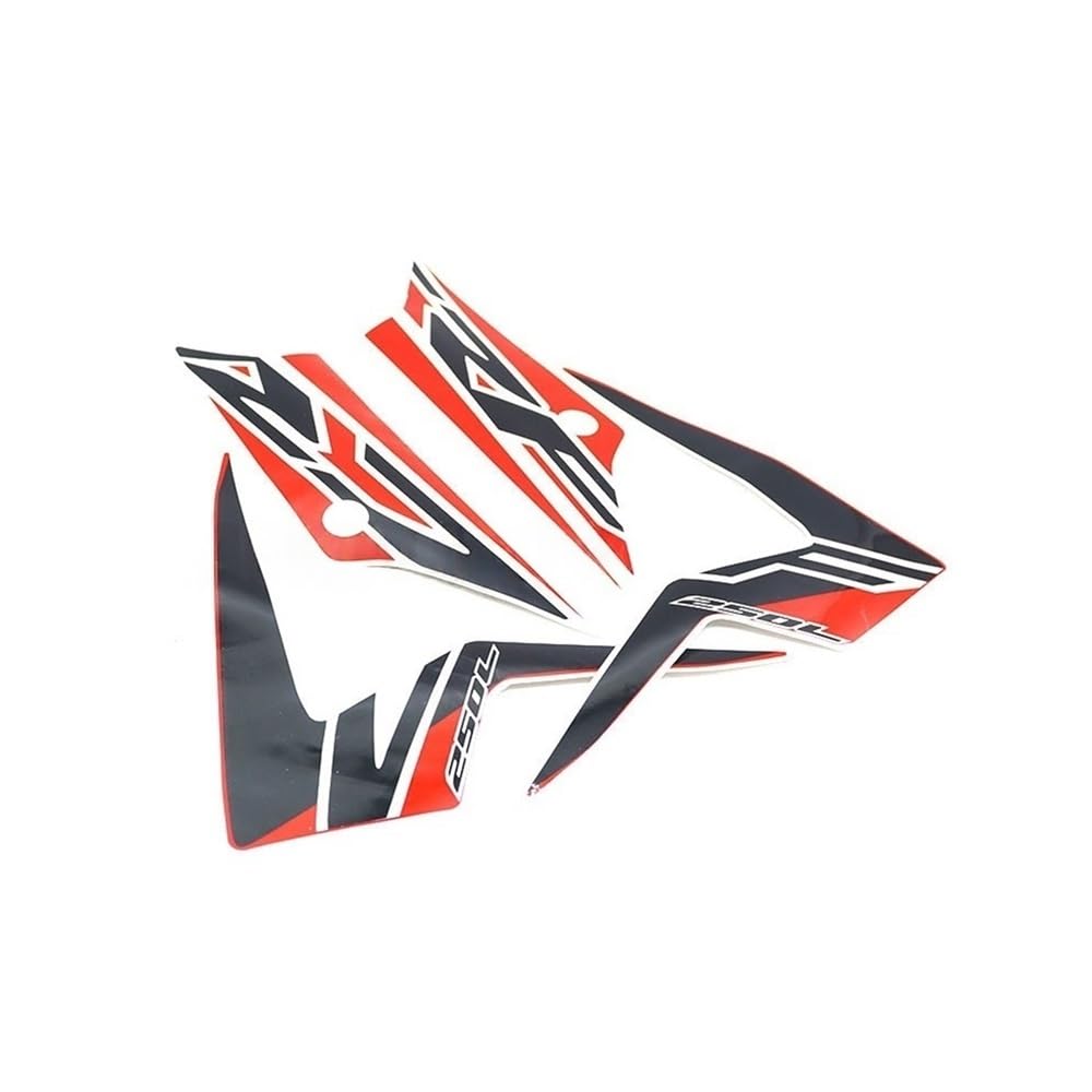 Motorcycle Fuel Tank Protector for Ho&nd&a CRF250L Motorcycle Waterproof Decal Sticker Fuel Grip Traction