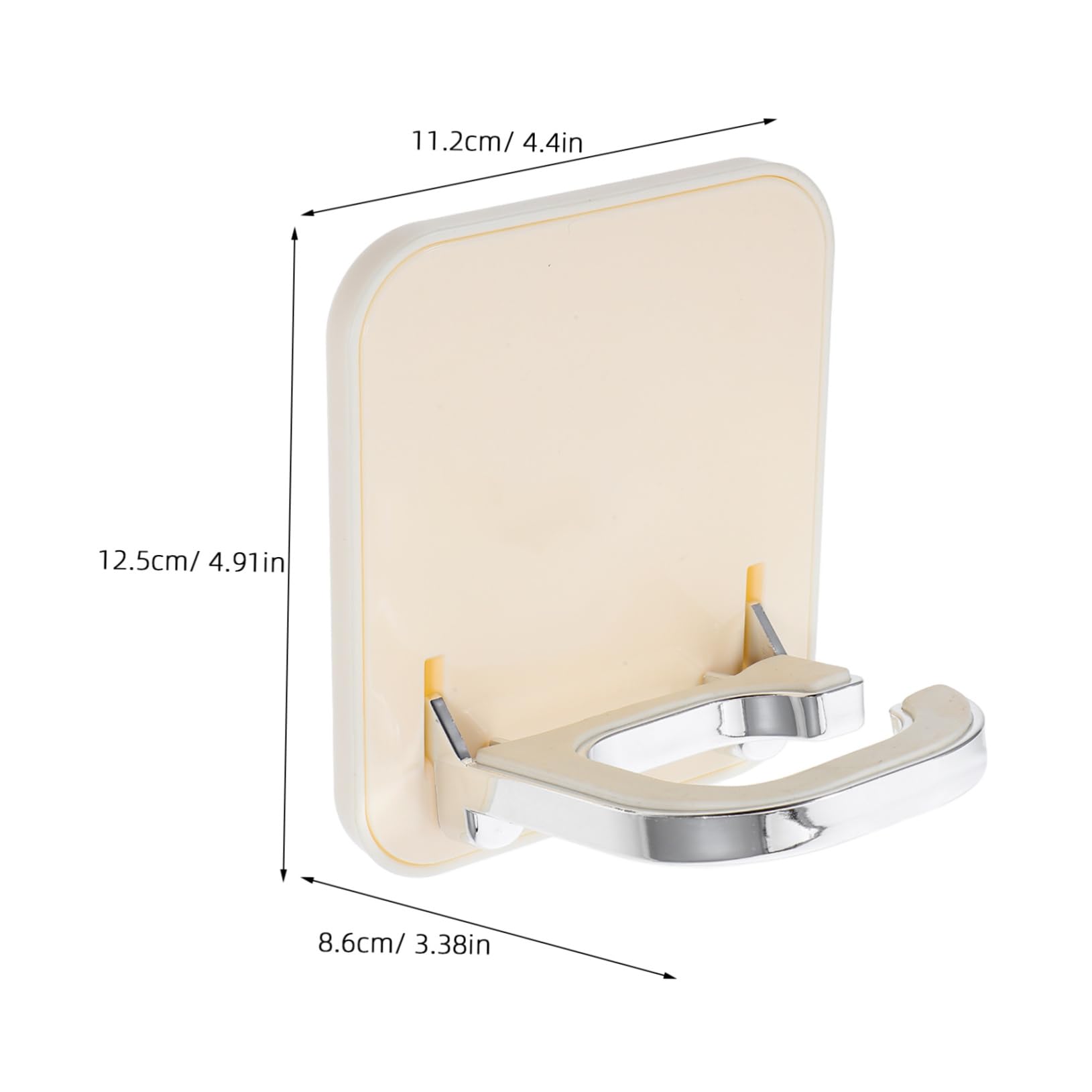 5 Stück Haartrocknerhalter fönhalter für Bad föhnhalter für Bad fön Halter Wandföhngestelle Wandmontierter Fönständer Wand fön ständer fön lagerregal Abs
