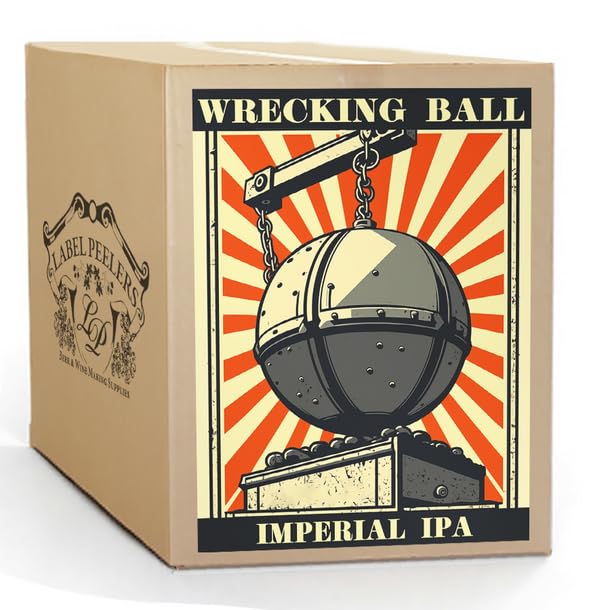 Label Peelers Wrecking Ball Imperial IPA Beer Kit - Extract