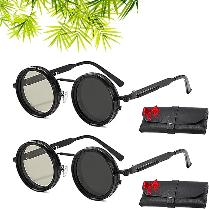 Organismt Sunglasses, Ballee sunglasses Adjustable Women & Men, 400V Lens Sunglass - Flexitint Retro Sunglass