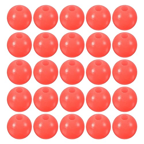 image for M METERXITY 200 Pcs Glow Fishing Beads - Plastic Luminous Round Bait E