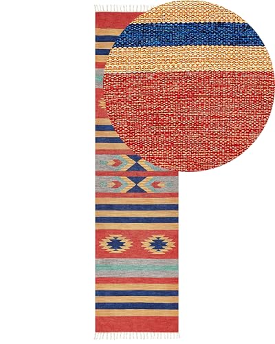 Elegante tappeto kilim che aggiunge un accento perfetto alla vostra casa