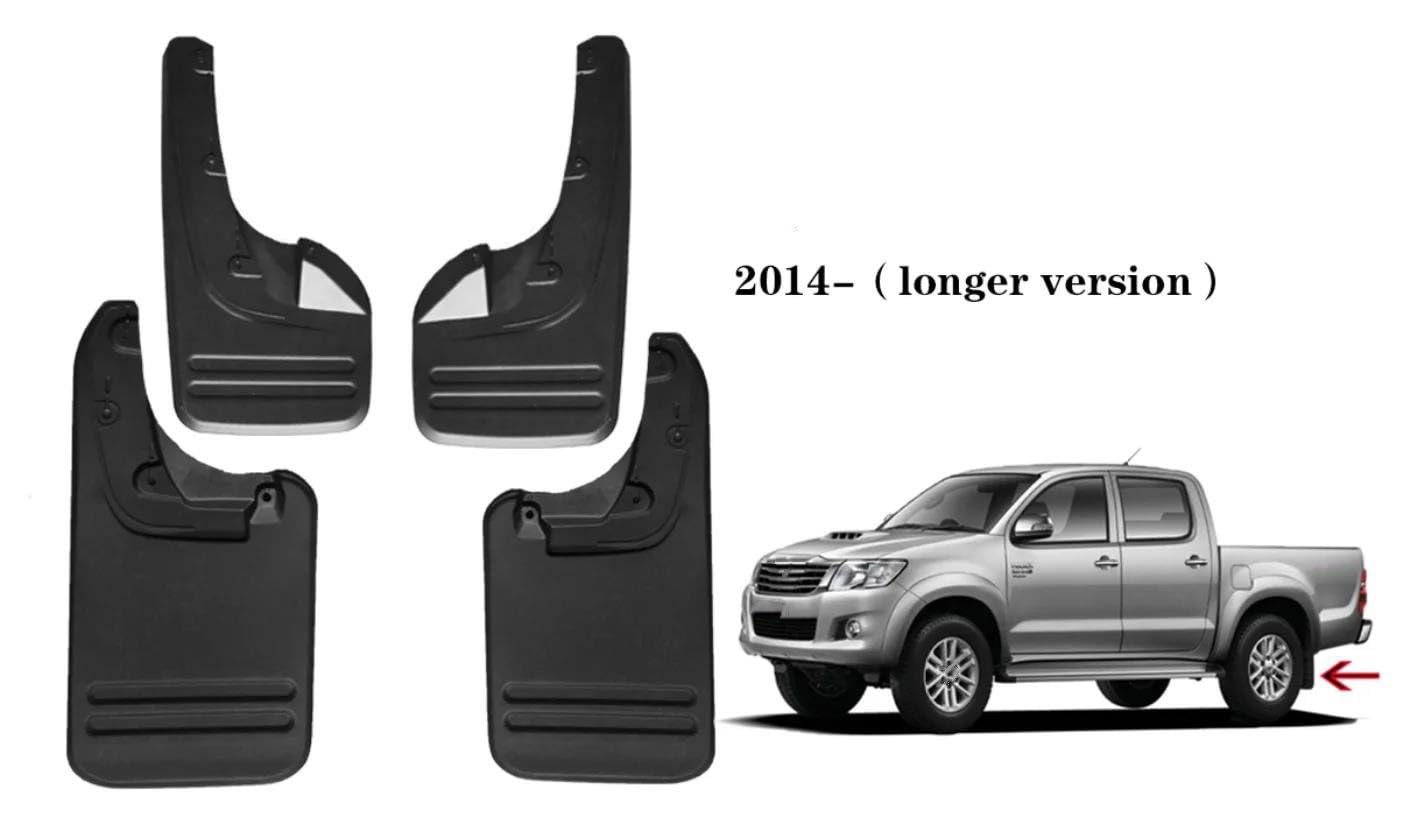 Actuador Bloqueo Portón Para Hilux Para Vigo Para 4WD 2012-2015 Guardabarros Contra Salpicaduras