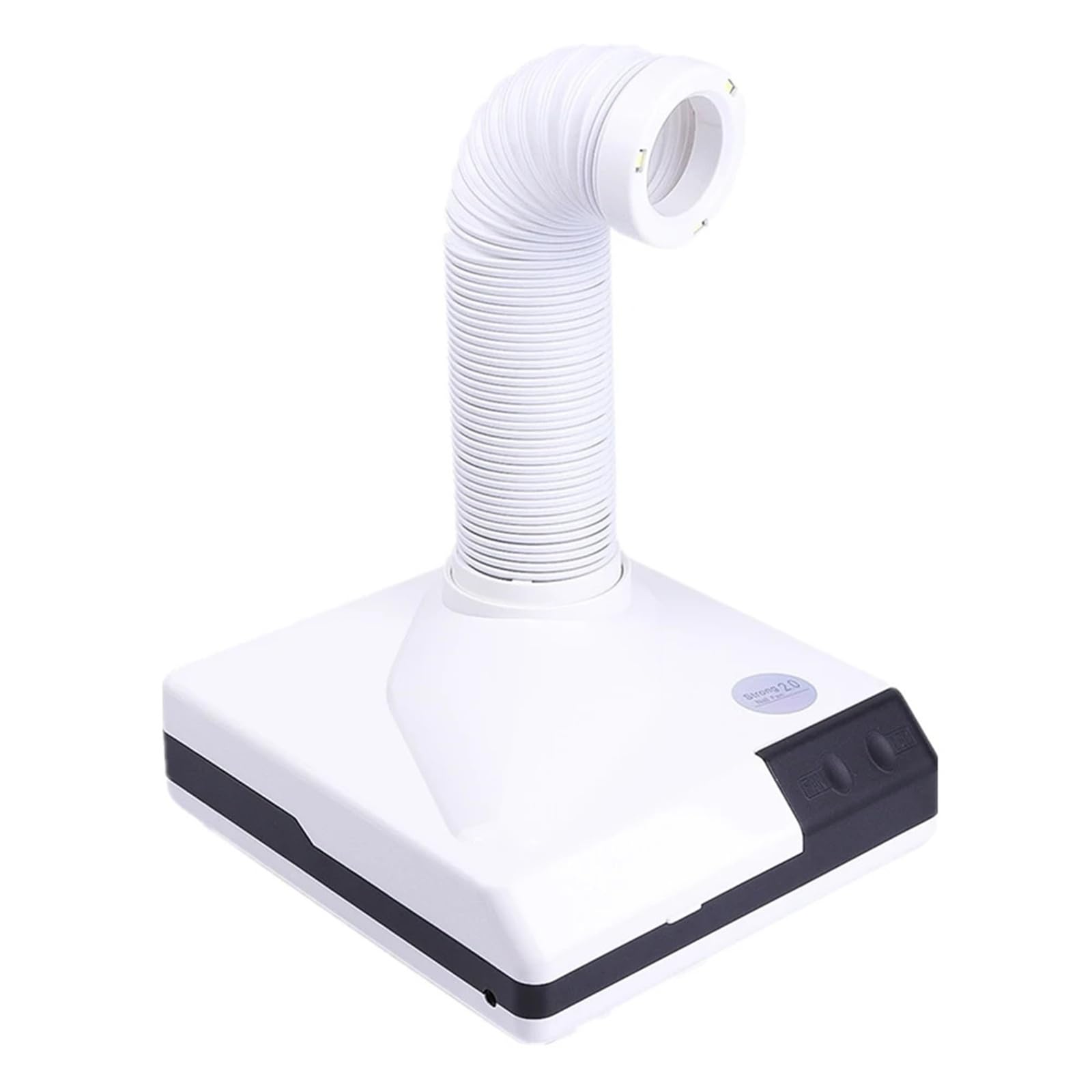 Colector de polvo de uñas con tubo ajustable para salones de belleza