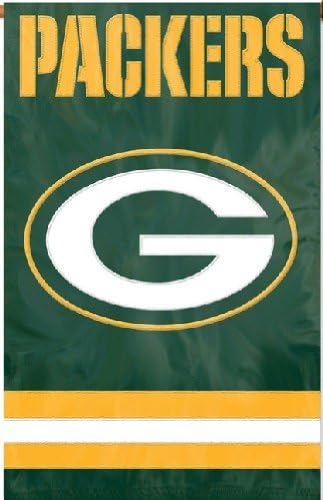 Party Animal AFGB Packers Applique Banner Flag by Party Animal