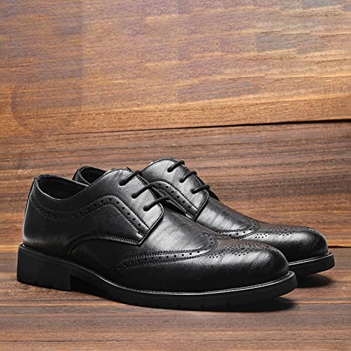 Zapatos de cuero formal para hombres elegantes en bodas y ceremonias 2