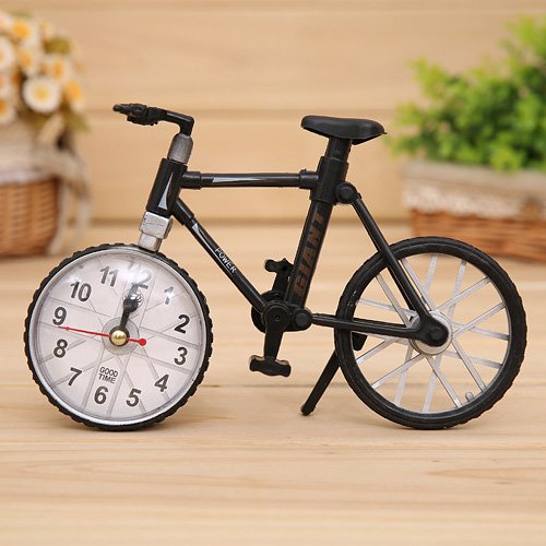 Buy New Creative Bicycle Shape Mini Alarm Clock Bike Model Timer