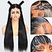 Beluck Straight Human Hair Wig For Black Women, 13X6 HD Lace Front Wigs Human Hair 180 Density, Glueless Wig Human Hair Pre Plucked With Baby Hair, Brazilian Real Human Hair Lace Frontal Wig 24 Inch Beluck Straight Human Hair Wig For Black Women, 13X6 HD Lace Front Wigs Human Hair 180 Density, Glueless Wig Human Hair Pre Plucked With Baby Hair, Brazilian Real Human Hair Lace Frontal Wig 24 Inch