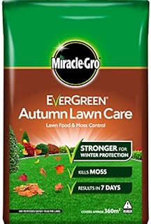 Miracle-Gro EverGreen Autumn Lawn Care, Lawn Food & Moss Control, 12.6 kg - 360 m2