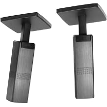 1 Pair of Black Ceiling Bracket for Bose OmniJewel Lifestyle 650 Home Entertainment System, Speakers Ceiling Bracket Replacement