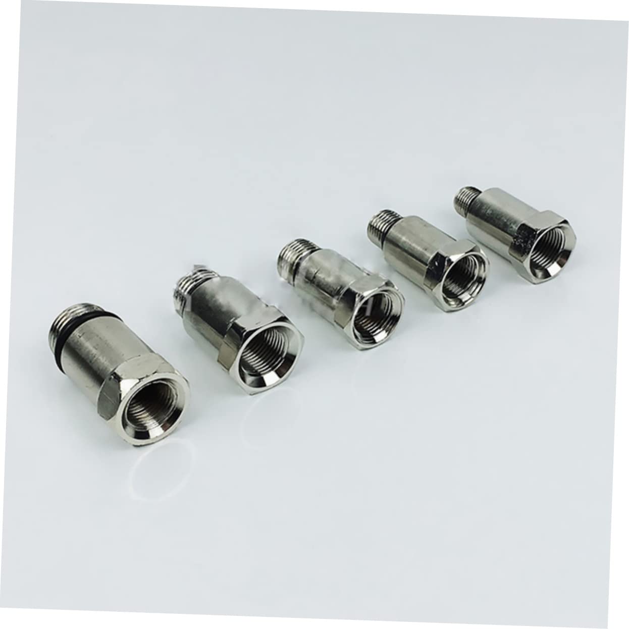 ULTECHNOVO Manómetro de Compresión para Cilindros de Motor de Gasolina, Diagnóstico Automotriz 0-300 Psi, Adaptadores Roscados y Cono de Goma