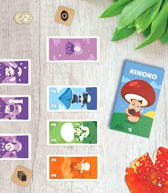 Helvetiq | Kinoko | Board Game | Ages 7+ | 2-4 Players | 20 Minutes Playing Time