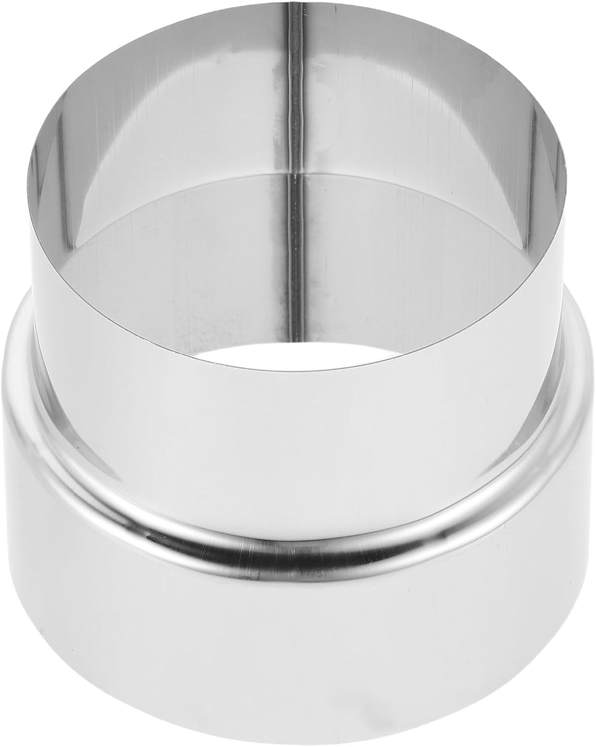 Stainless Steel Pipe with Easy Installation and Tight Connection Reducer Connector 10cm to 9cm Tube Connector for Gas Water Heater for Household Parts