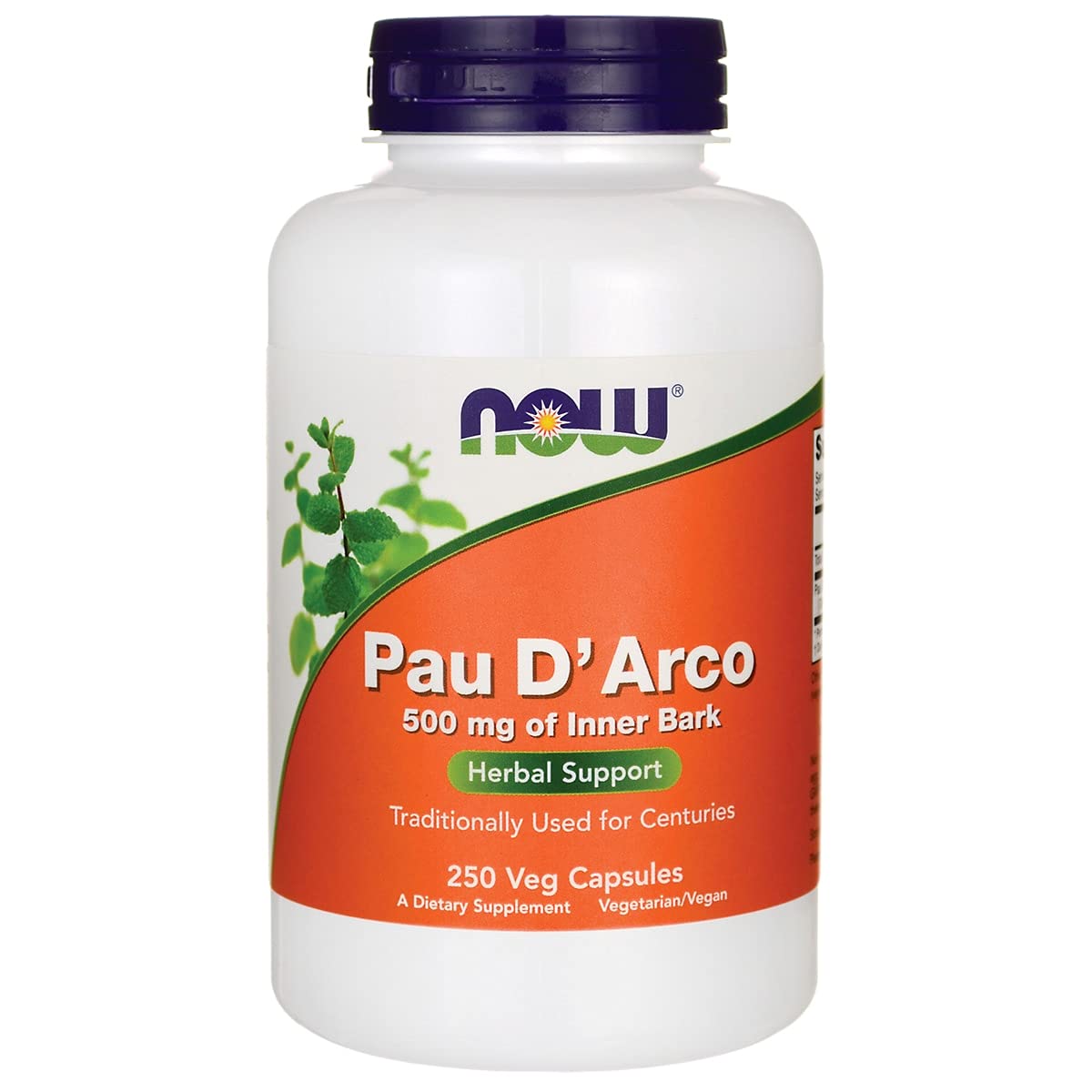 Now Foods Pau Darco, 250 Capsules / 500mg