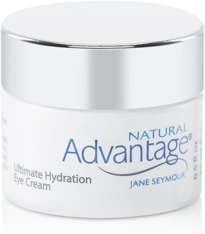 Ultimate Hydration Eye Cream – Under Eye Serum – with Ginseng Extract and Macadamia Nut Oil – 90 Day Supply/0.5 Ounce – Natural Advantage by Jane Seymour